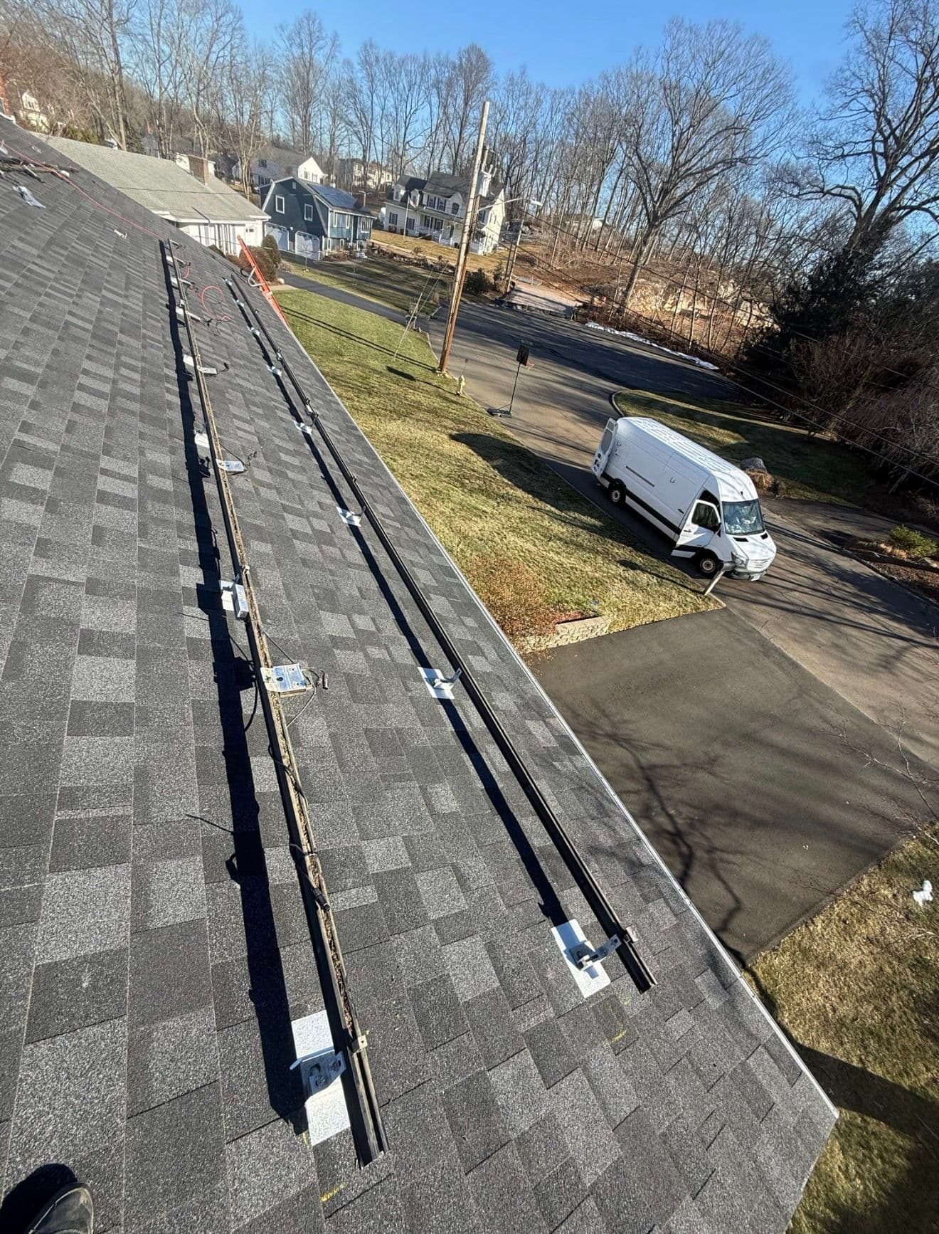 Gallery photos for Roof Replacement and Cedar Ridge Solar Panel Reset: Image #1