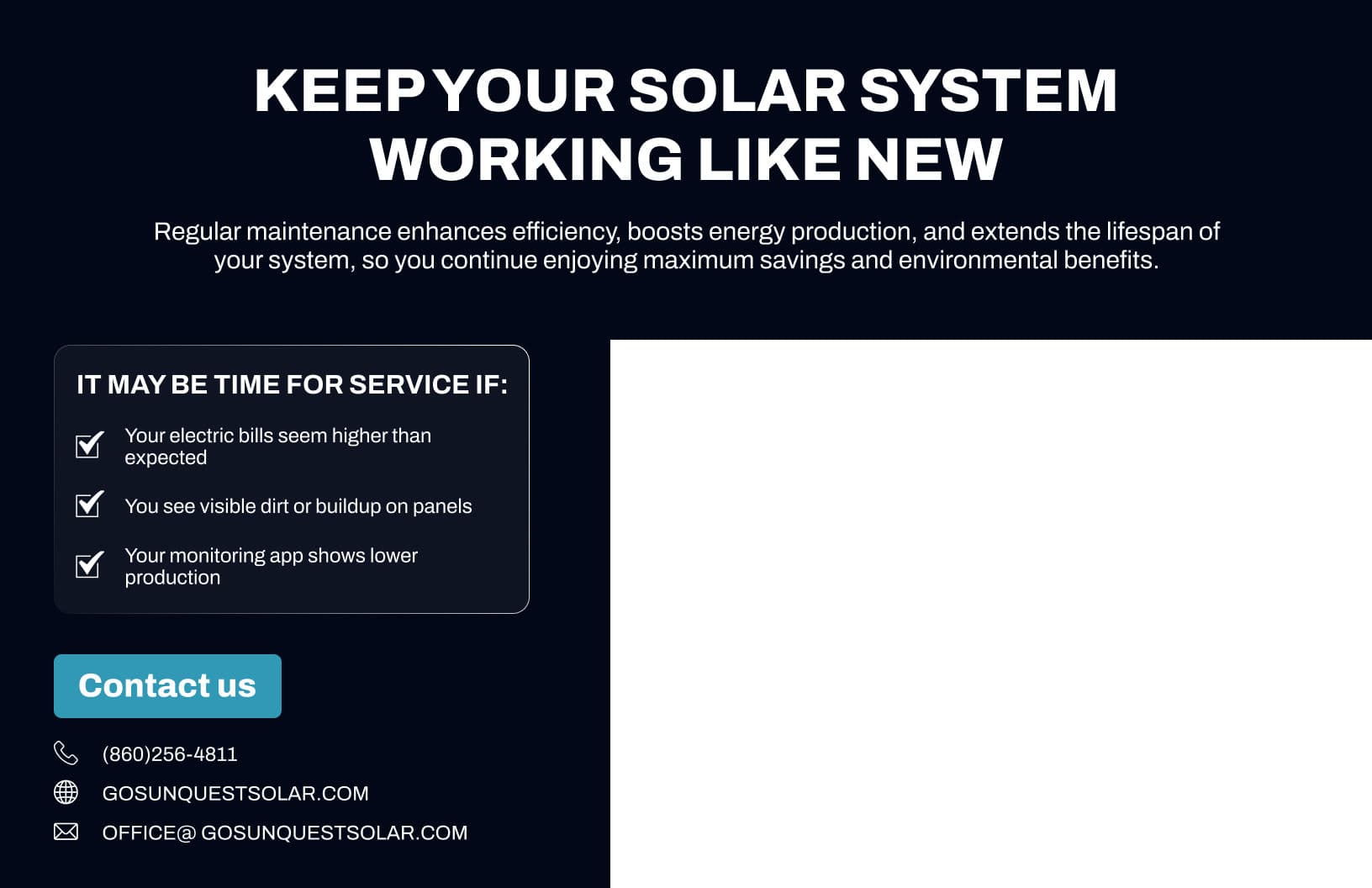 Gallery photos for Solar Panel Maintenance and Servicing: Image #1