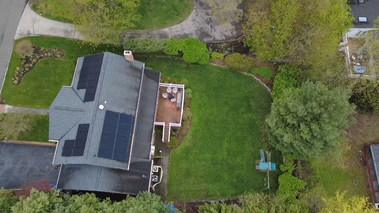 Gallery photos for Solar Panel Removal and Reinstallation Tied to Roof Replacement in Wilton CT: Image #2