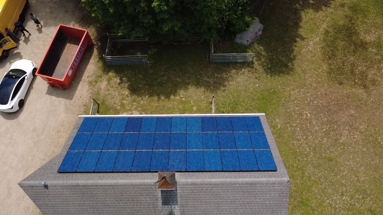 Gallery photos for Solar Panel Removal and Reinstallation After Roof Replacement in Newport RI: Image #1