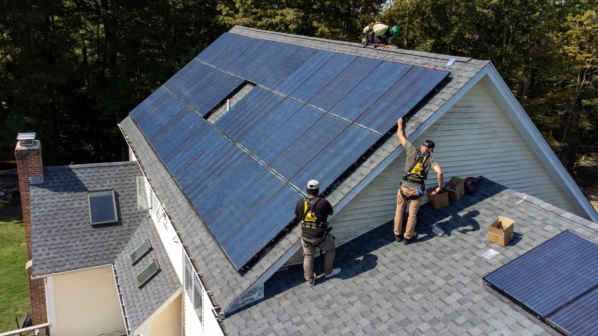 Gallery photos for Seamless Roof Replacement and Solar Panel Service in Scarsdale NY: Image #1