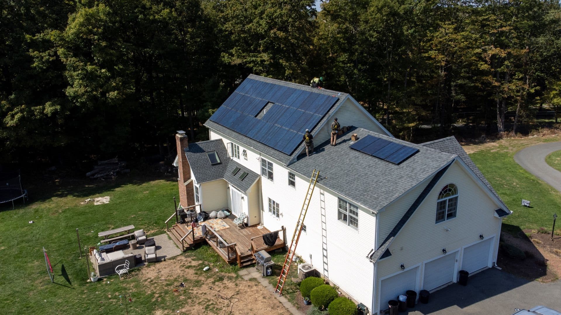 Seamless Roof Replacement and Solar Panel Service in Scarsdale NY image