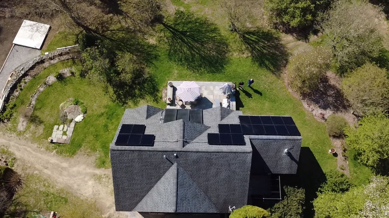 Gallery photos for Squirrel-Damaged Solar System Back Online in East Greenwich Rhode Island: Image #2