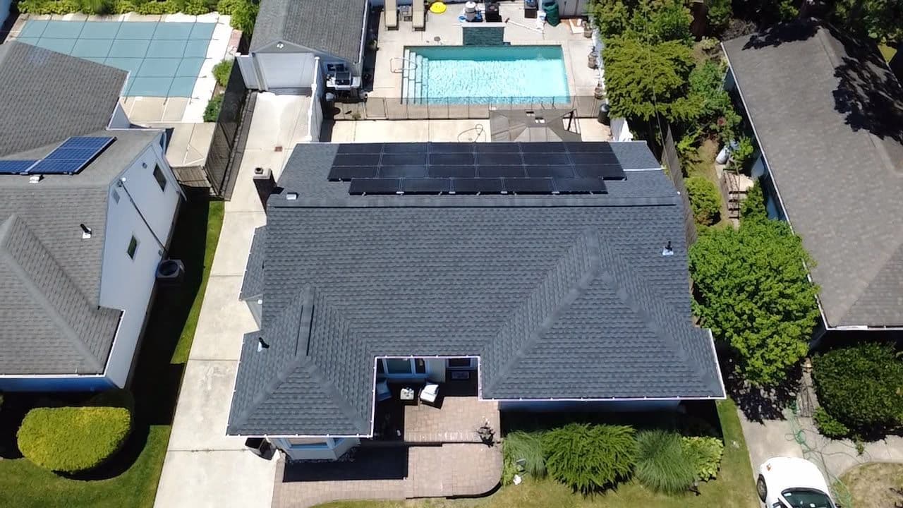 Project Solar Panel Removal and Reinstall Keeps a Harrison NY Roof Project on Track image