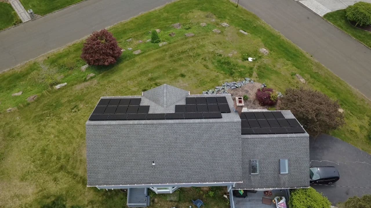 Gallery photos for Solar Panel Removal and Reinstall on a New Roof in Redding CT: Image #2