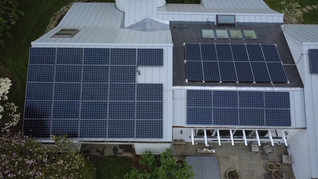 Gallery photos for Solar Detach and Reset with Full Roof Replacement in Darien CT: Image #4