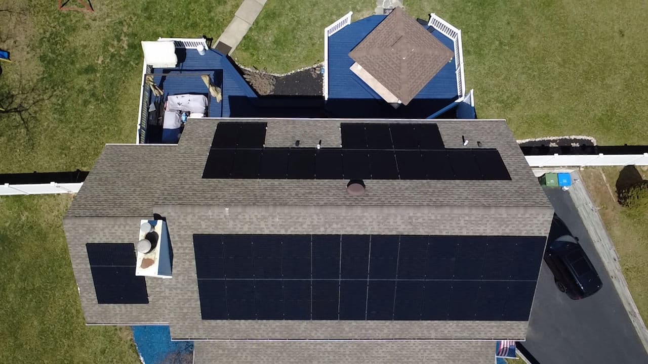 Gallery photos for Solar Panel Detach and Reset for a Greenwich CT Roof Replacement: Image #3