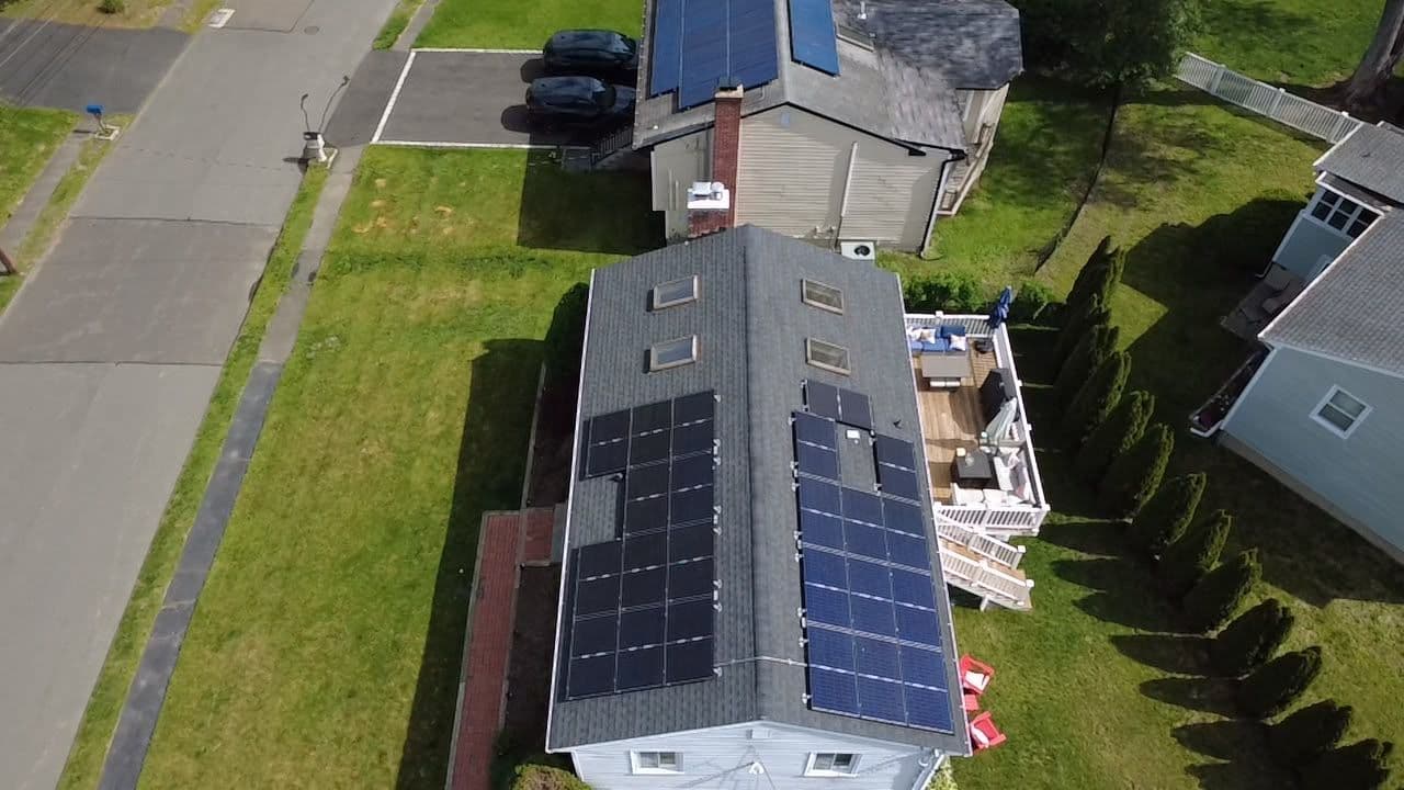 Solar Panel Remove and Reinstall for a Roof Replacement in South Kingstown RI image