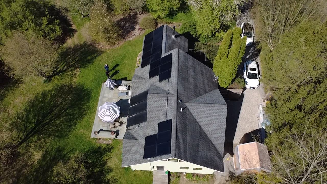 Gallery photos for Squirrel-Damaged Solar System Back Online in East Greenwich Rhode Island: Image #3