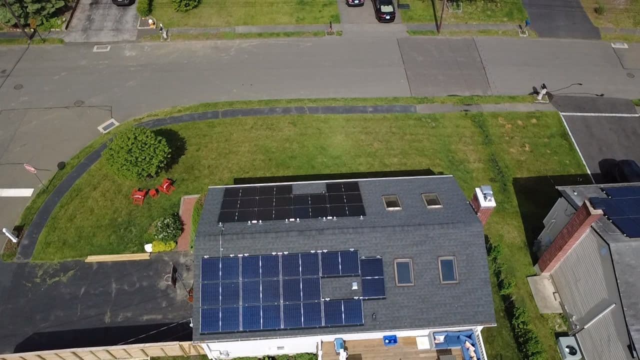 Gallery photos for Solar Panel Remove and Reinstall for a Roof Replacement in South Kingstown RI: Image #1