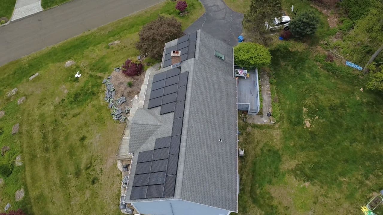 Gallery photos for Solar Panel Removal and Reinstall on a New Roof in Redding CT: Image #1