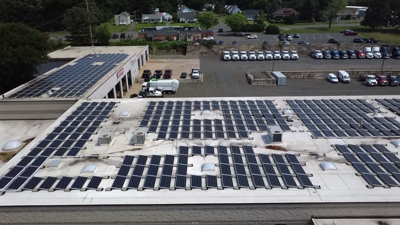Gallery photos for Commercial Solar Diagnostics and Roof Leak Repair in Enfield CT: Image #2