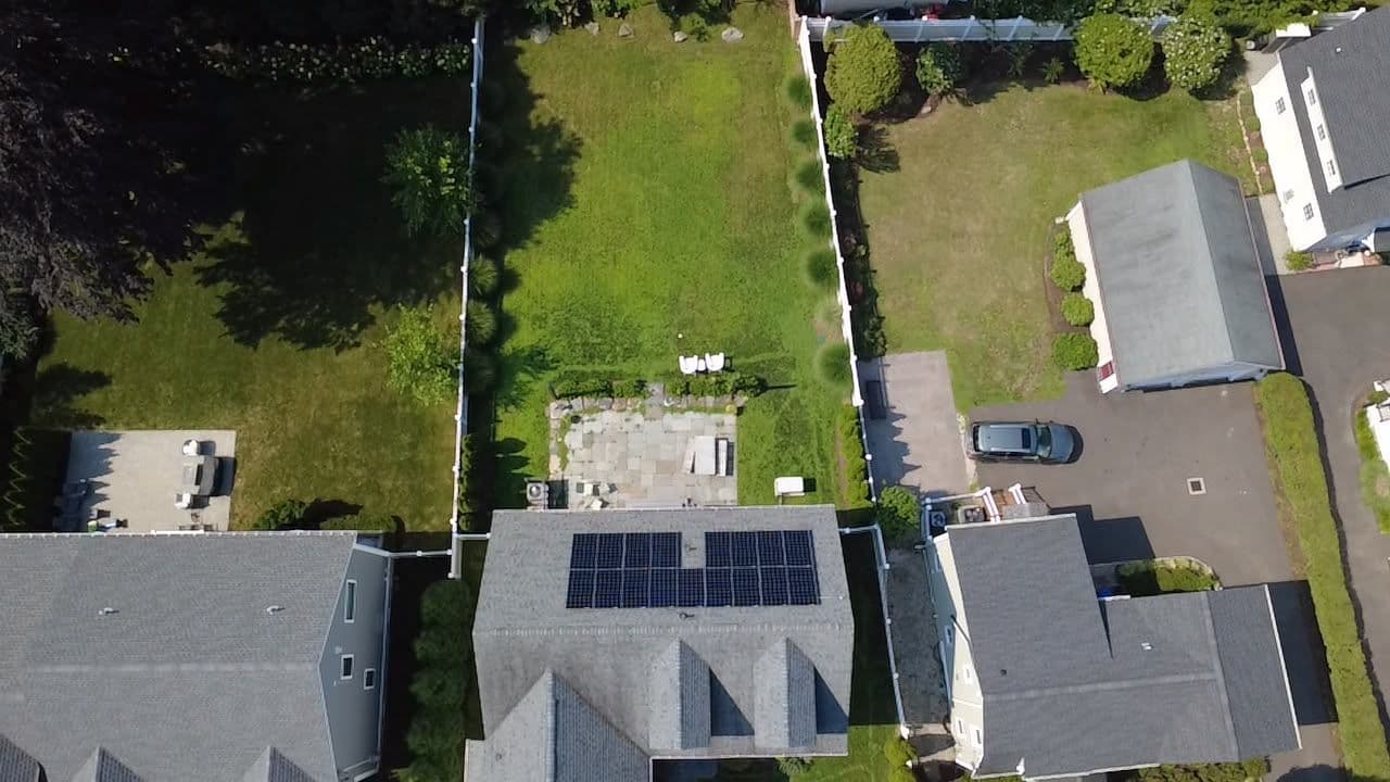 Solar Panel Removal and Reinstall for a East Greenwich RI Roof Job image