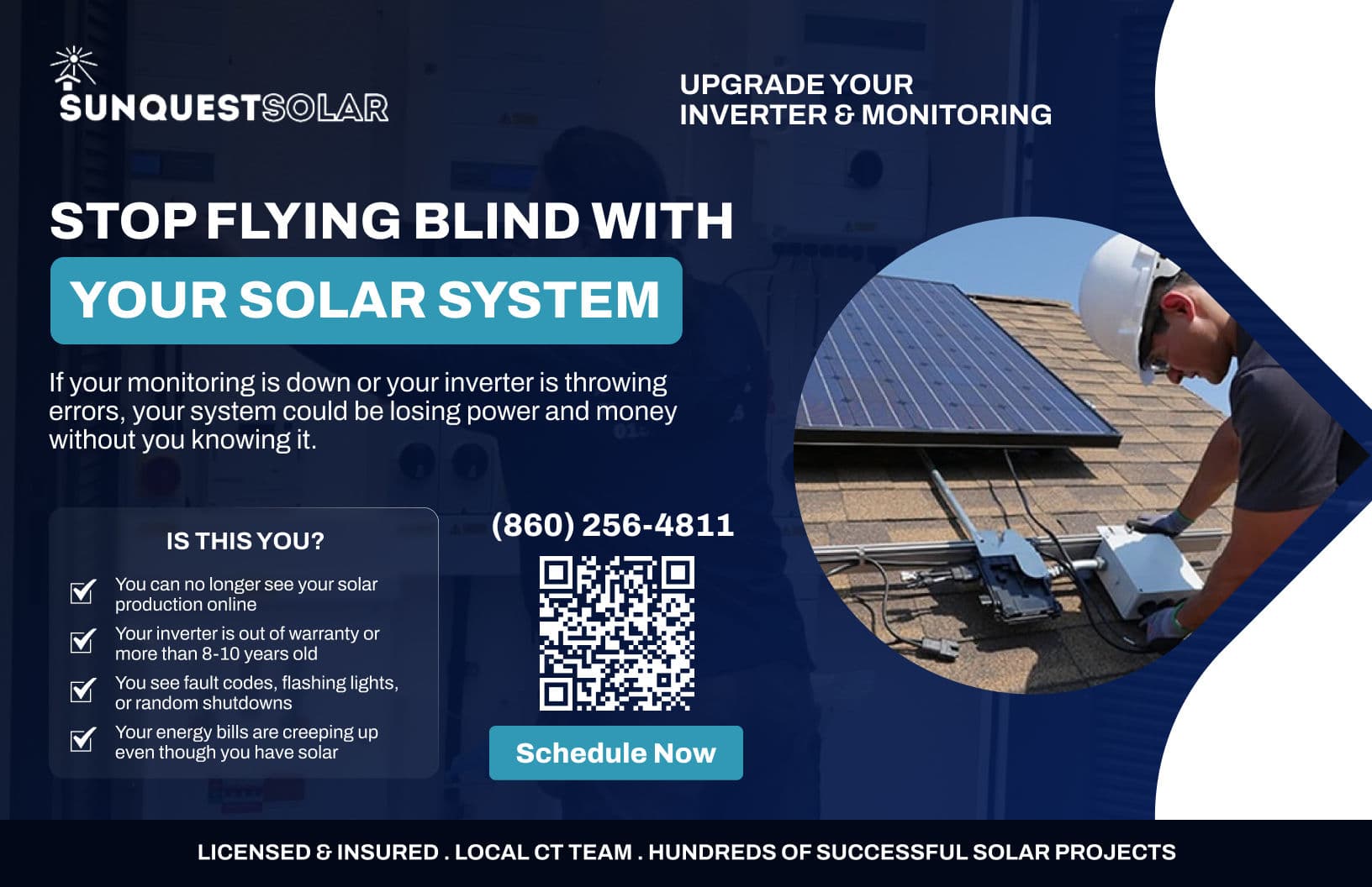 Project Maximizing Solar Efficiency with Inverter Replacements image