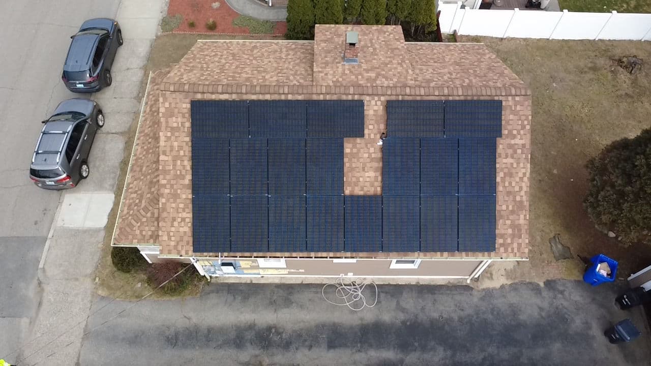 Project Solar Panel Removal and Reinstallation During a Roof Replacement in Warwick RI image