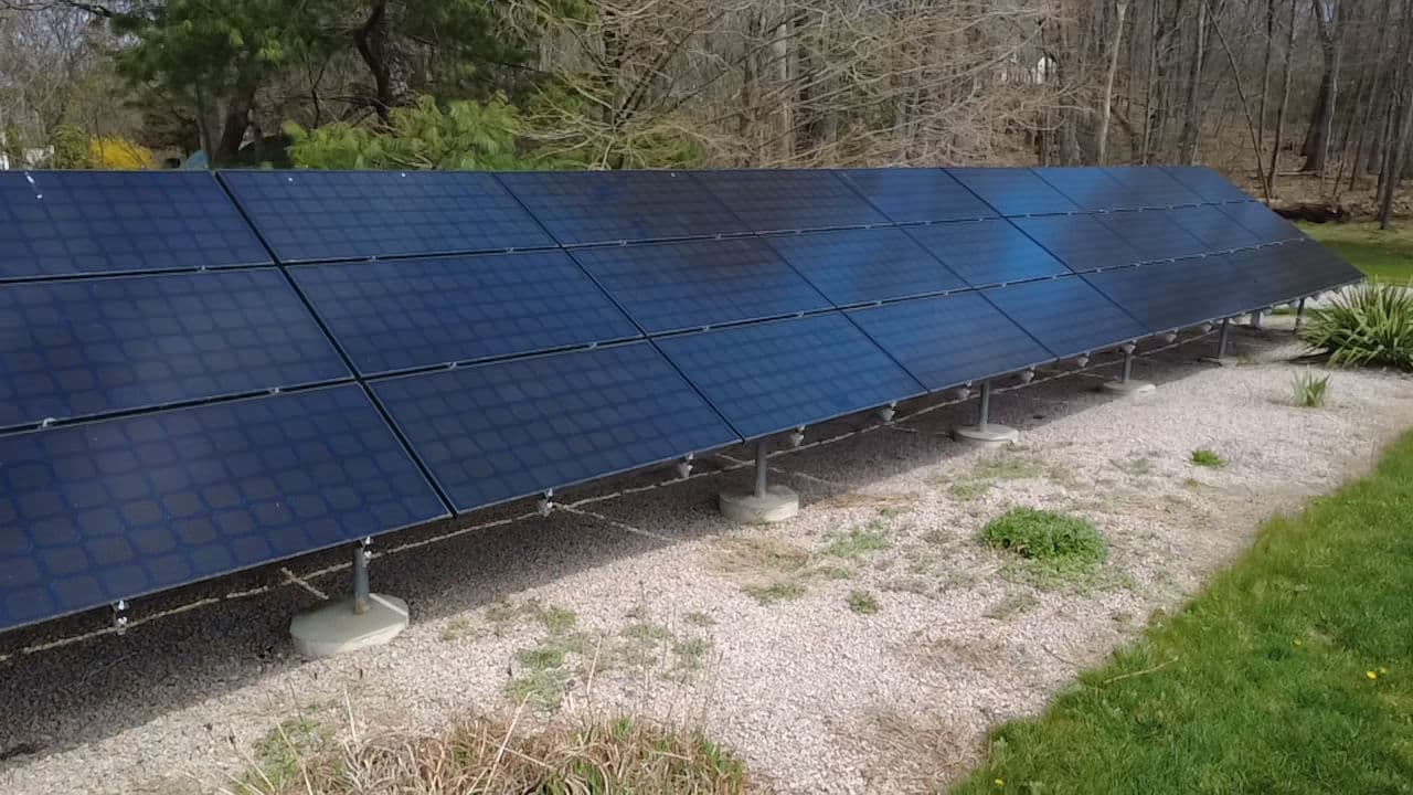 Gallery photos for Ground Mount Solar Panel Inspection for Inverter Replacement in New Canaan CT: Image #3