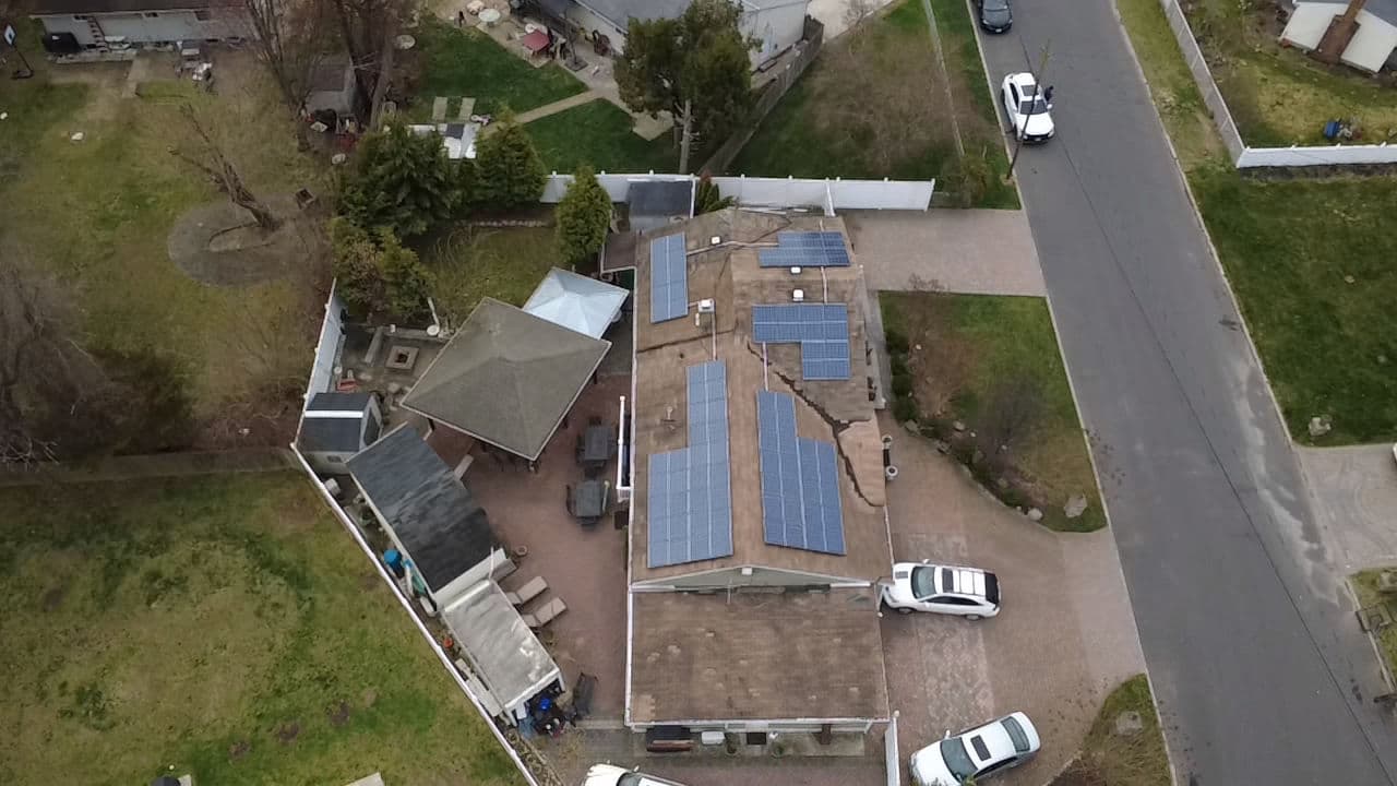 Gallery photos for Solar Panel Remove and Reset for Rocky Point NY Home: Image #1