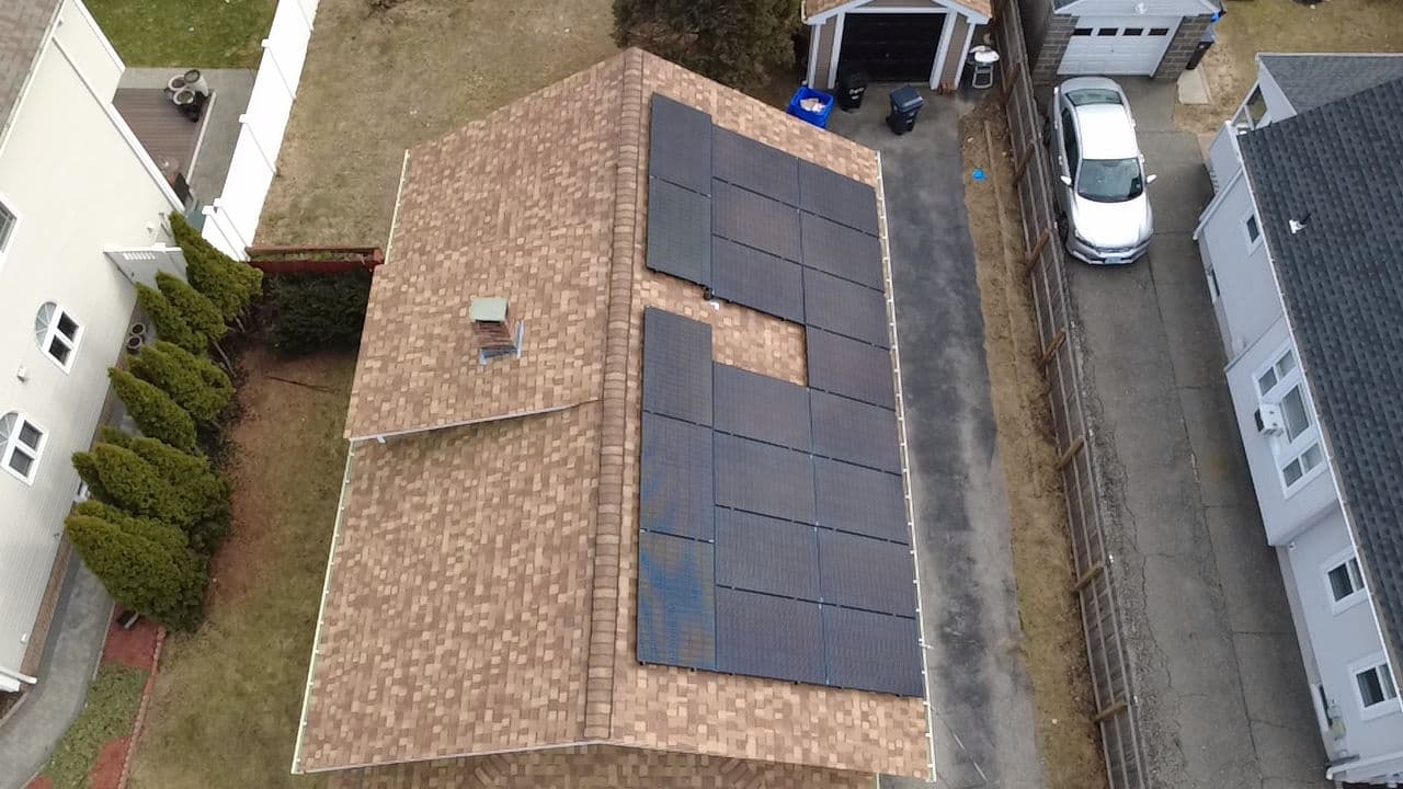 Gallery photos for Solar Panel Removal and Reinstallation During a Roof Replacement in Warwick RI: Image #1