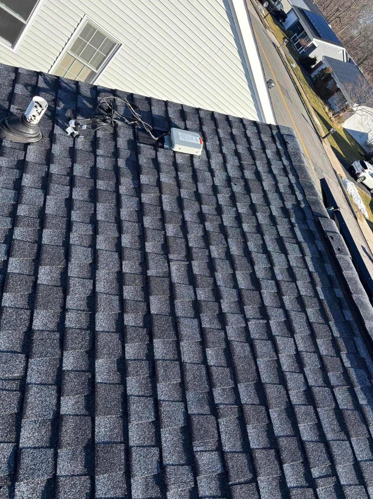 Gallery photos for Seamless Roof Replacement and Solar Panel Reinstallation in Westchester County: Image #2