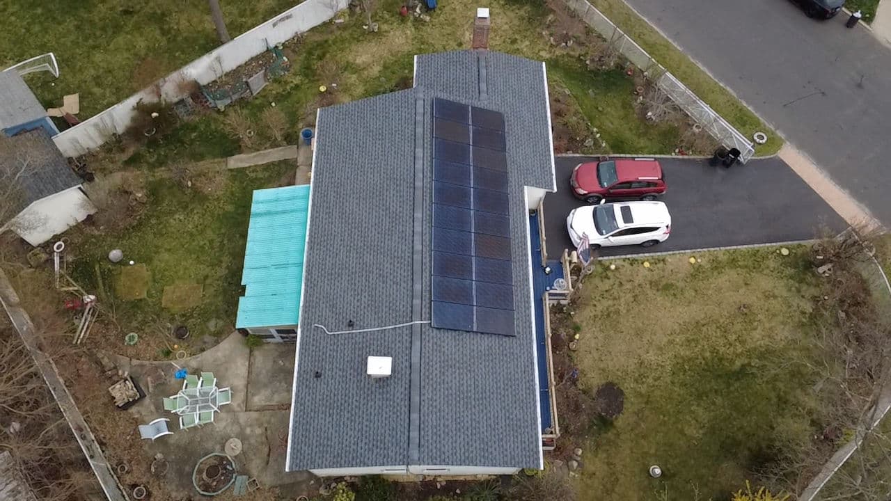 Gallery photos for Solar Panel Detach and Reset for Roof Replacement in Southampton NY: Image #2