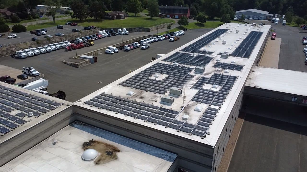 Commercial Solar Diagnostics and Roof Leak Repair in Enfield CT image