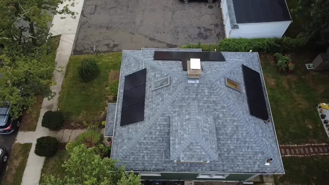 Gallery photos for Solar Panel R&R for a Roof Replacement in Merrimack, NH: Image #2