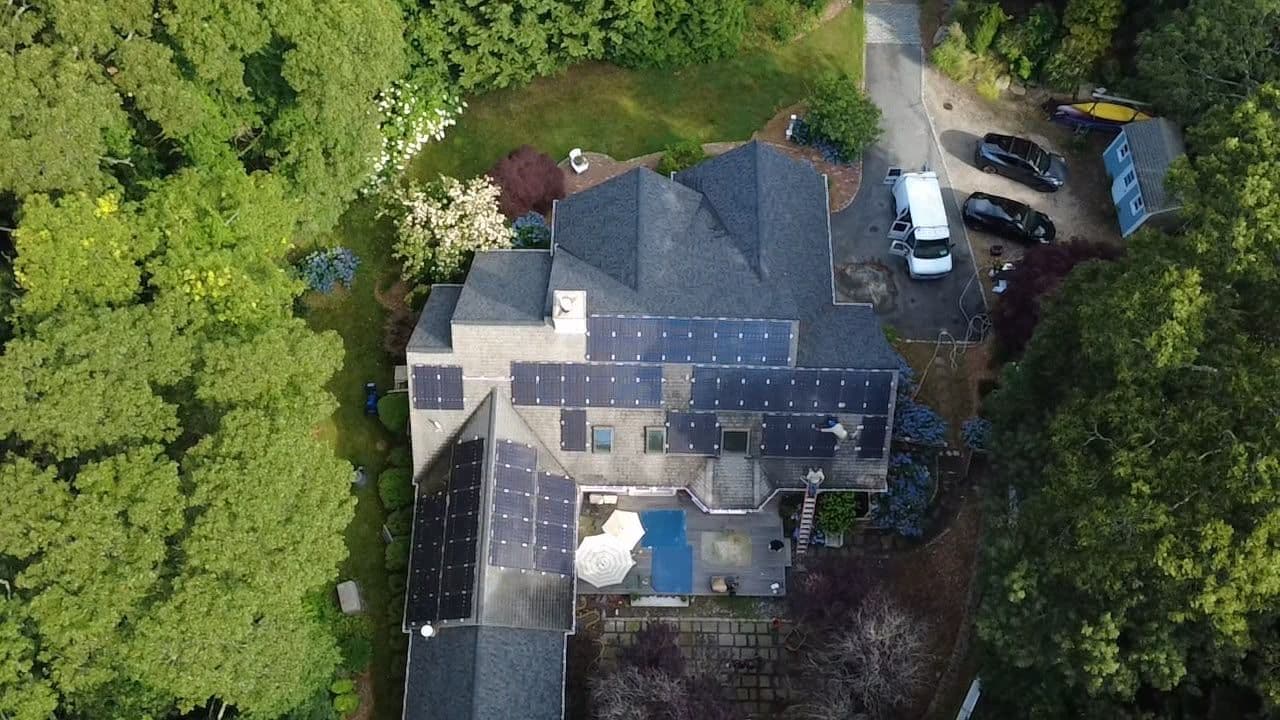 Solar Panel Removal and Reinstall for Roof Replacement in Hyannis image