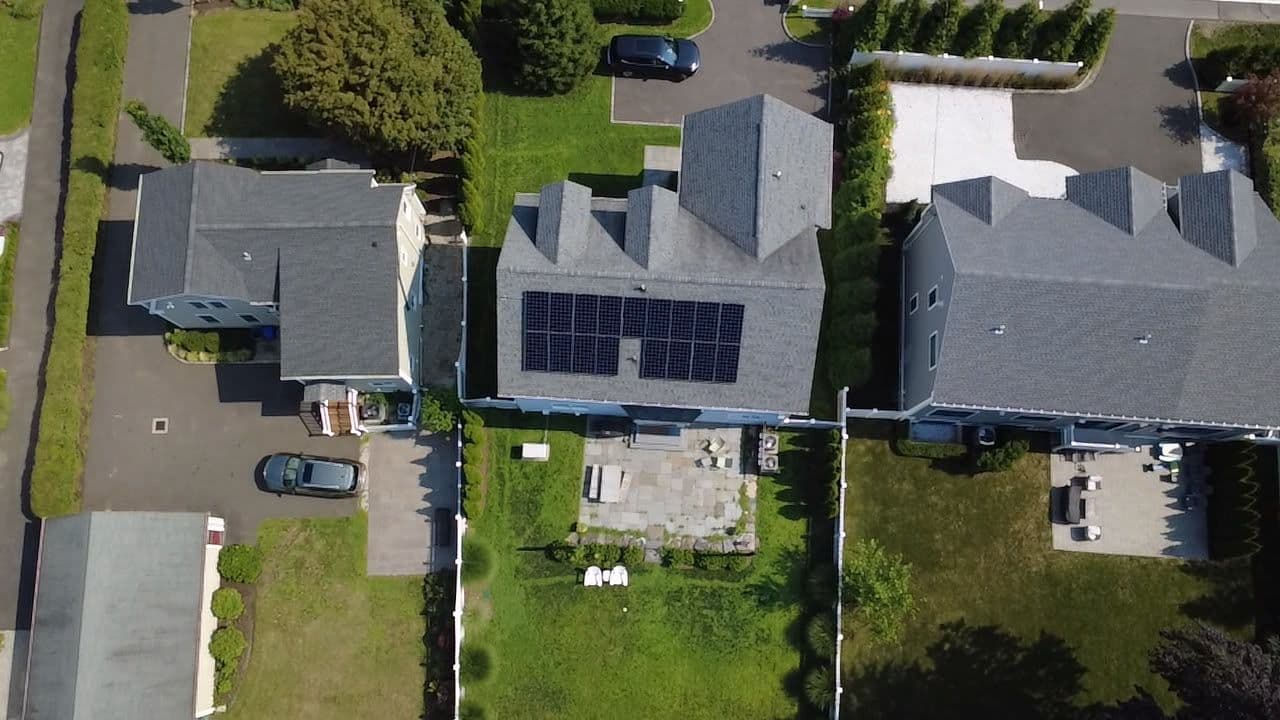Gallery photos for Solar Panel Removal and Reinstall for a East Greenwich RI Roof Job: Image #2