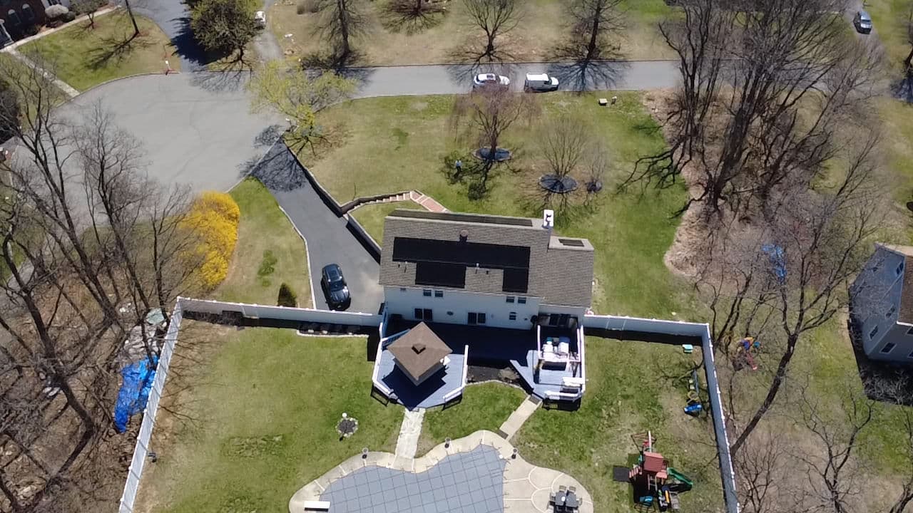 Project Solar Panel Detach and Reset for a Greenwich CT Roof Replacement image