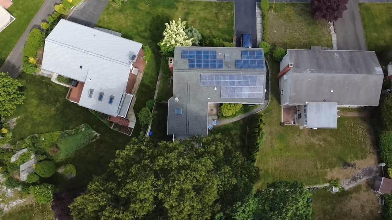 Gallery photos for Solar Panel Removal Before a Roof Replacement in Redding CT: Image #1