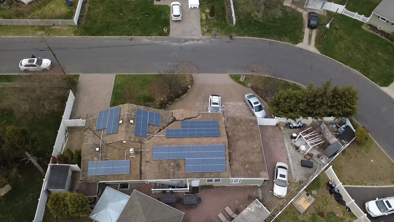 Gallery photos for Solar Panel Remove and Reset for Rocky Point NY Home: Image #2