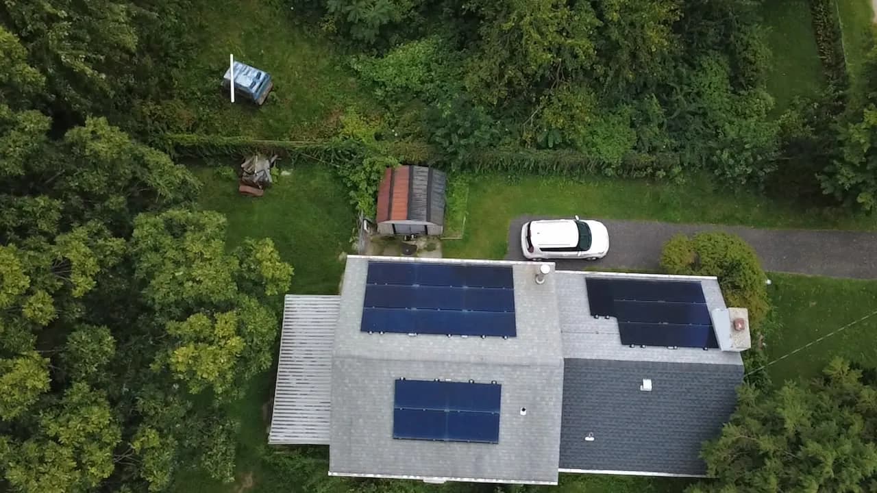 Solar Panel Removal and Reinstall for Cheshire CT Roof Replacement image