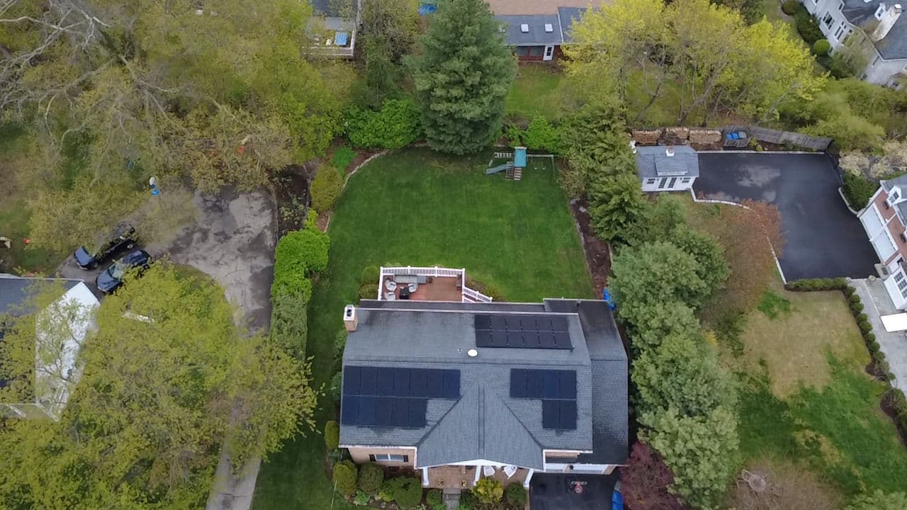 Gallery photos for Solar Panel Removal and Reinstallation Tied to Roof Replacement in Wilton CT: Image #3