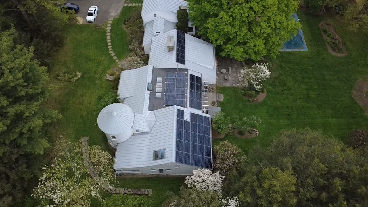 Gallery photos for Solar Detach and Reset with Full Roof Replacement in Darien CT: Image #2