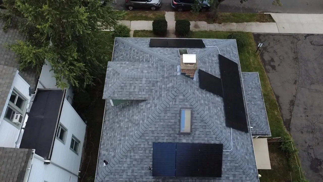 Gallery photos for Solar Panel R&R for a Roof Replacement in Merrimack, NH: Image #1