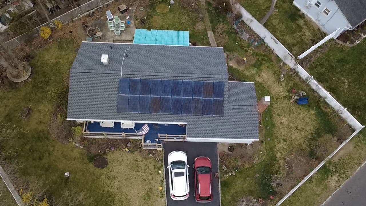 Gallery photos for Solar Panel Detach and Reset for Roof Replacement in Southampton NY: Image #1