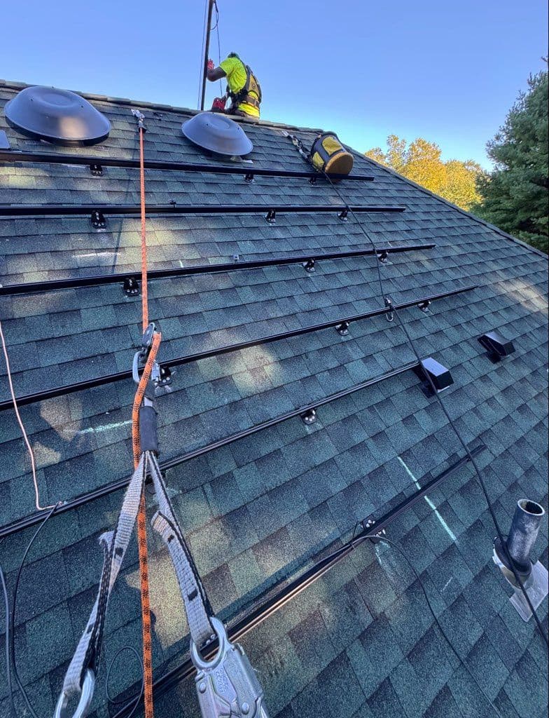 Weston Solar Roof Replacement Project image