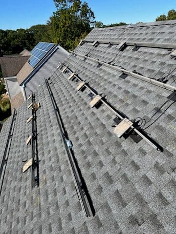 Gallery photos for Solar Reinstallation and Roof Upgrade Service in Massachusetts: Image #1