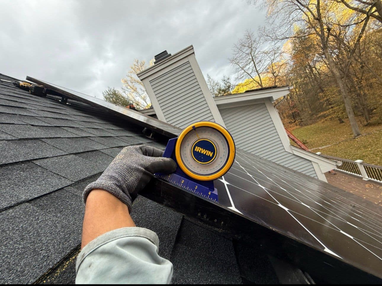 Gallery photos for Solar Panel Reinstall and Critter Guard in Fairfield County CT: Image #1