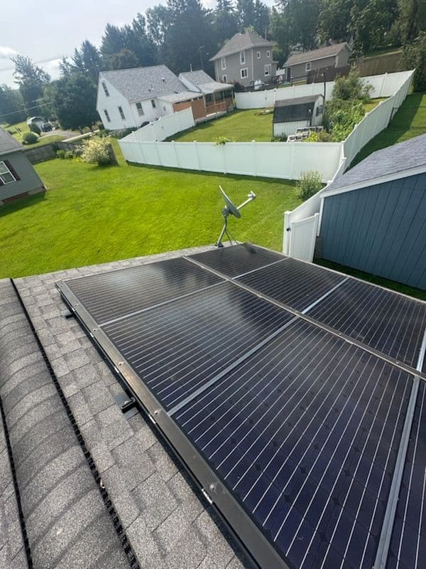 Gallery photos for Innovative Solar Panel Roofing Upgrade: Image #1