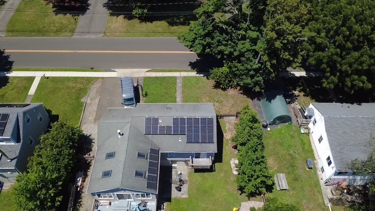 Gallery photos for Solar Panel Removal and Reinstall for a Roof Replacement in Ridgefield CT: Image #1