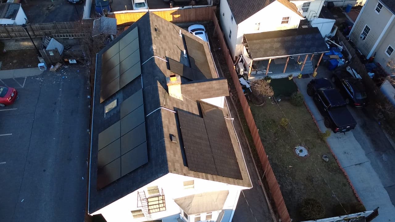 Gallery photos for Solar Panel Removal and Reinstallation During a Roof Replacement in Stamford: Image #1
