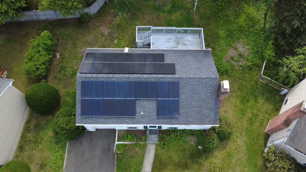 Solar Diagnostic Service on a Dedham MA Residential System image