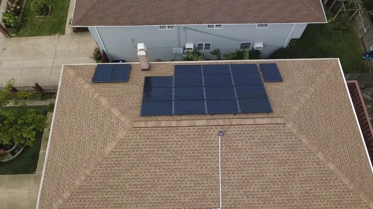Gallery photos for Solar Panel R&R with Roof Replacement in Amherst MA: Image #3
