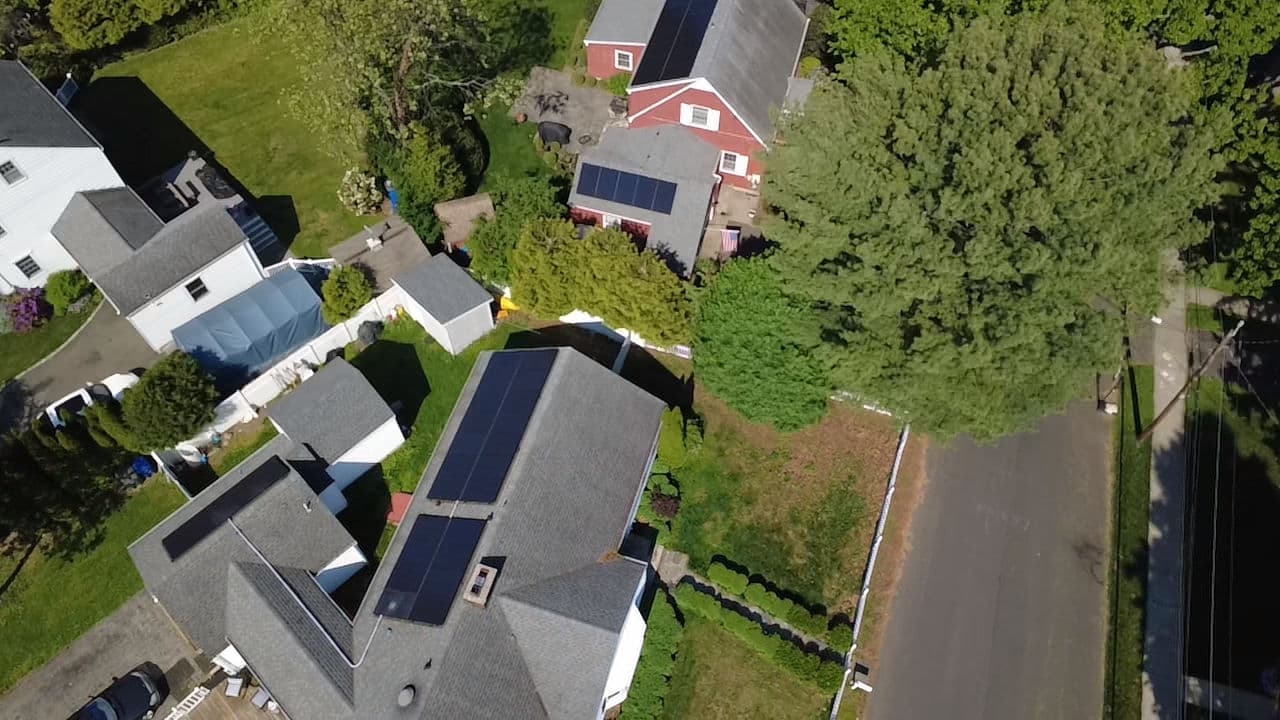 Gallery photos for Solar Panel Removal and Reinstallation After Roof Replacement in Newport RI: Image #2