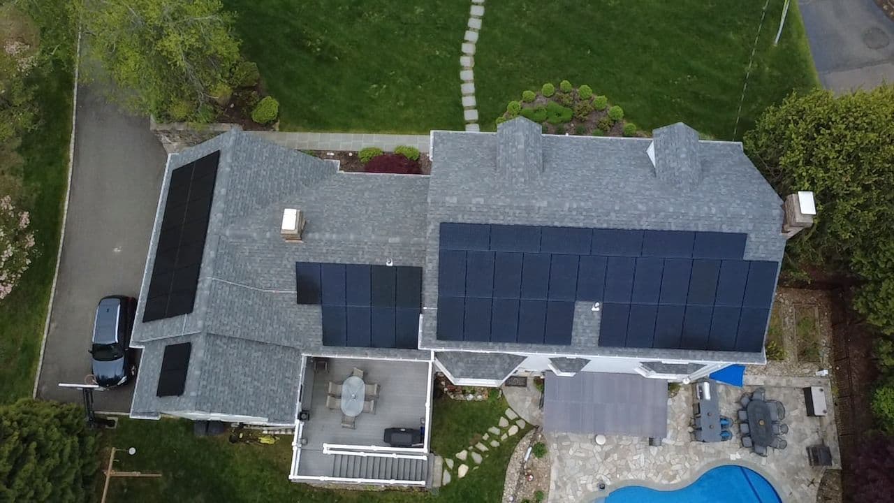 Gallery photos for Solar Detach and Reset Paired With Roof Replacement in Stamford CT: Image #1
