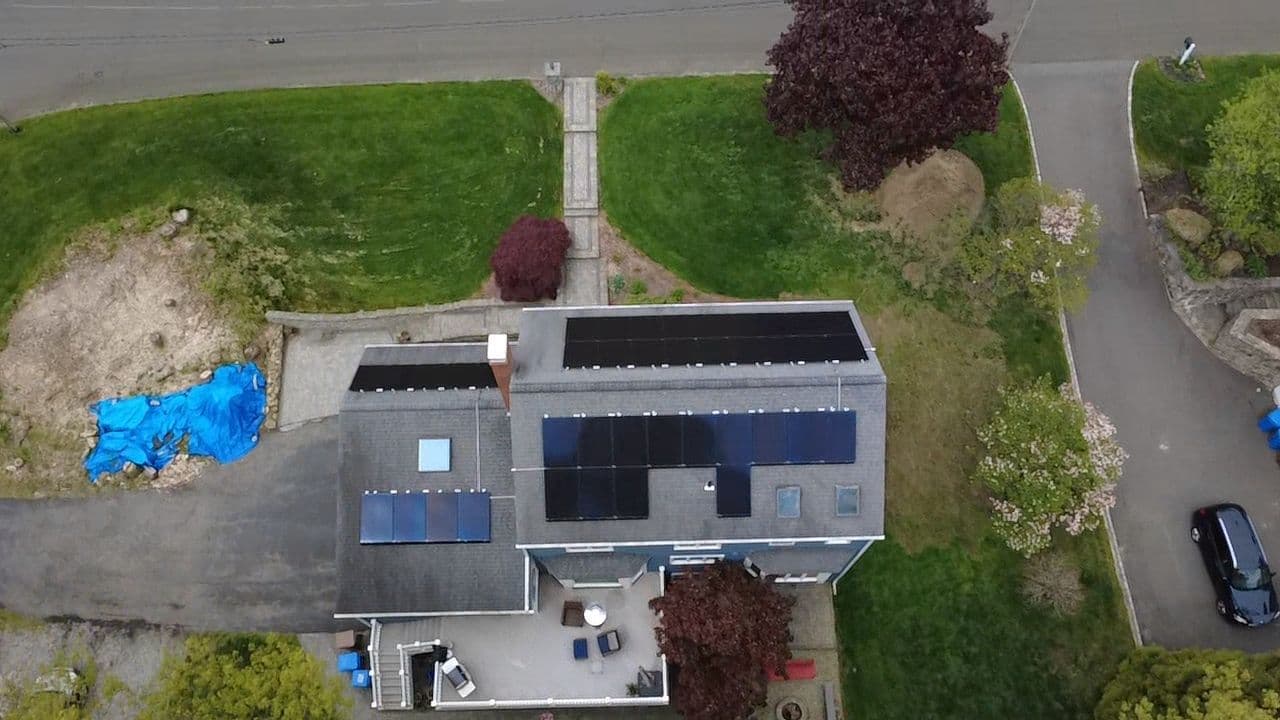 Gallery photos for Solar Detach and Reset Paired With Roof Replacement in Easton CT: Image #2