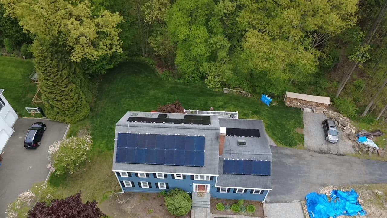 Solar Detach and Reset Paired With Roof Replacement in Easton CT image
