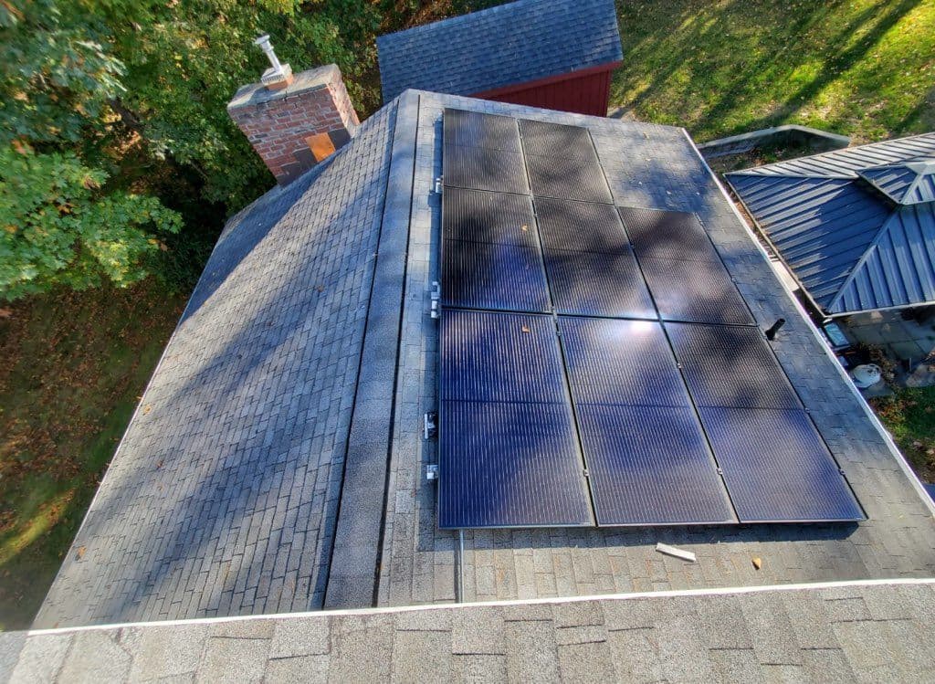 Gallery photos for Seamless Roof Replacement and Solar Adjustment in Shelton: Image #3