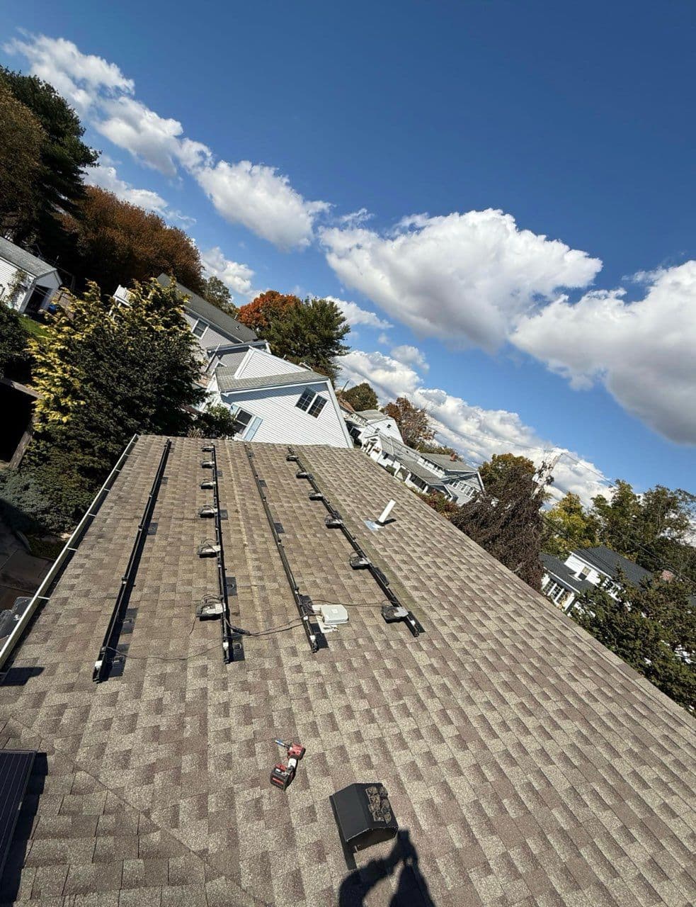 Gallery photos for Roof Replacement and Solar Panel Reinstallation in Bethel CT: Image #1